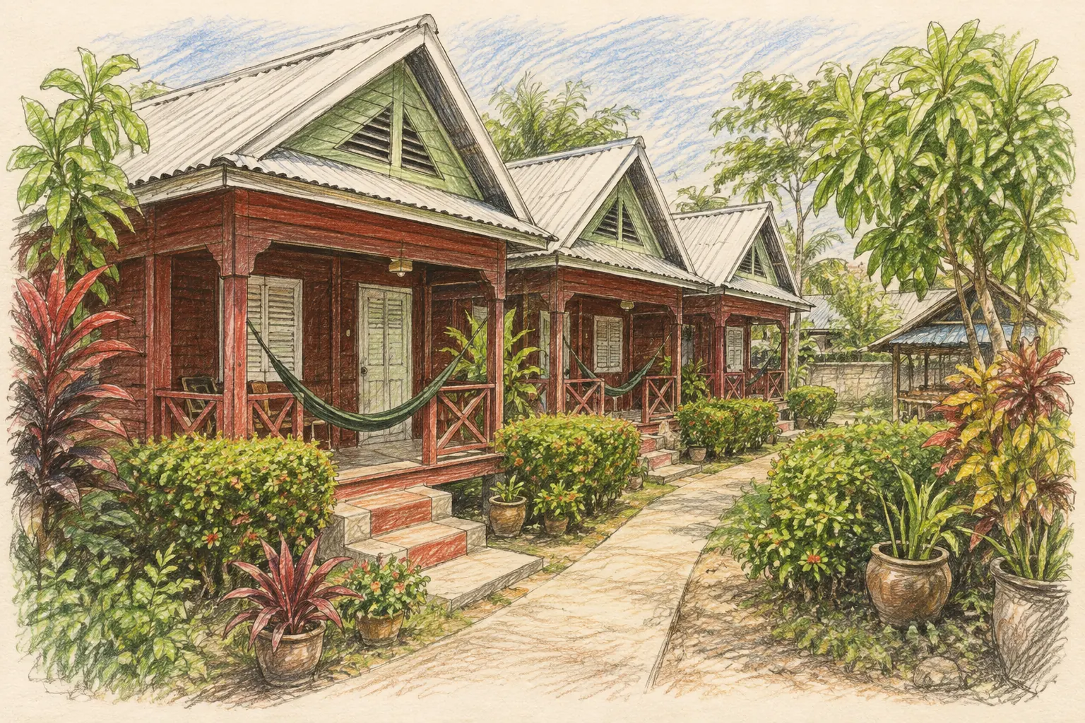 Dondet Garden Guest House on Don Det