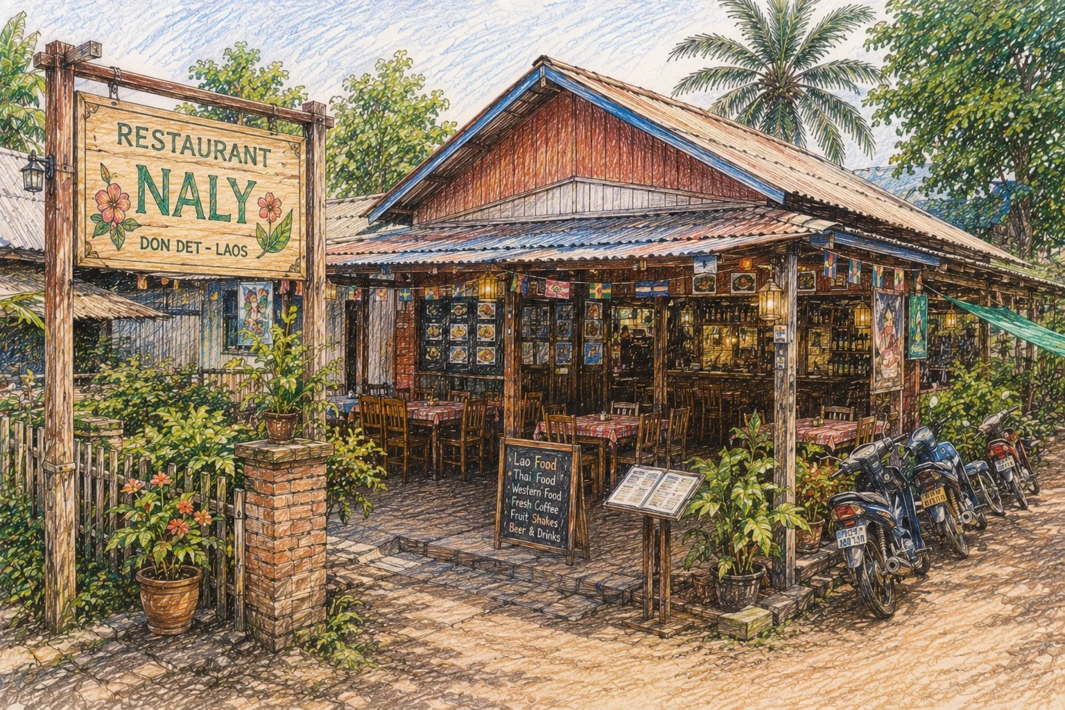 Restaurant Naly on Don Det