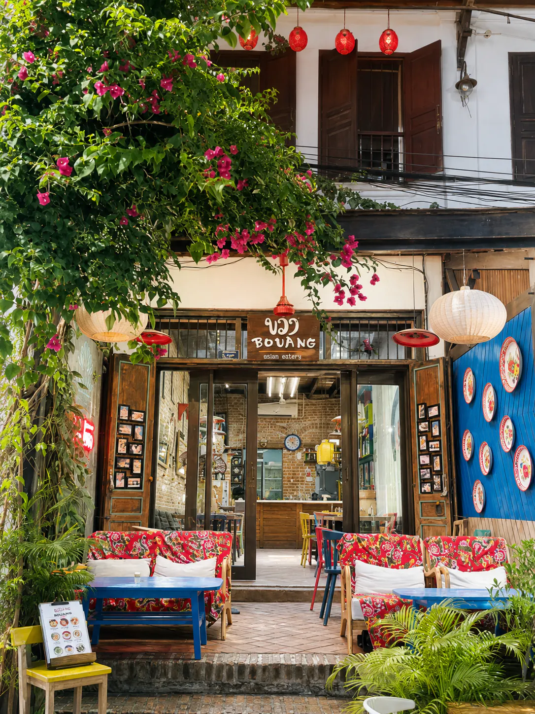Bouang Asian Eatery in Luang Prabang, Laos