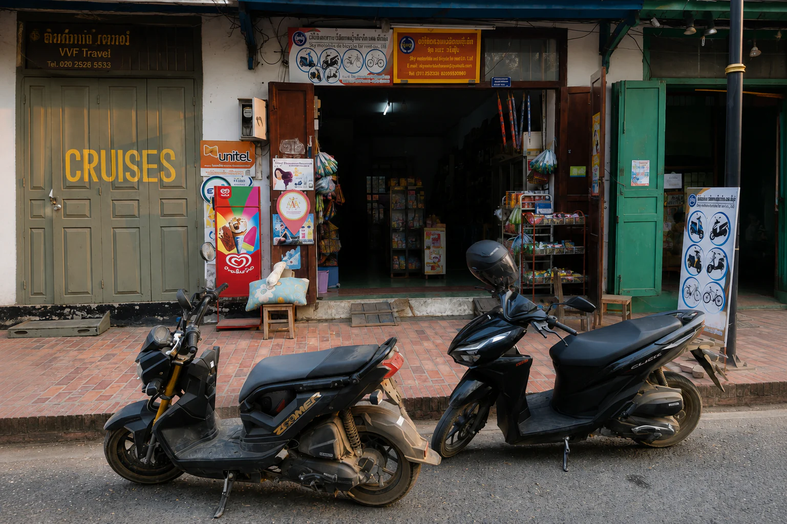 Sky Motorbike for Rent in Luang Prabang, Laos