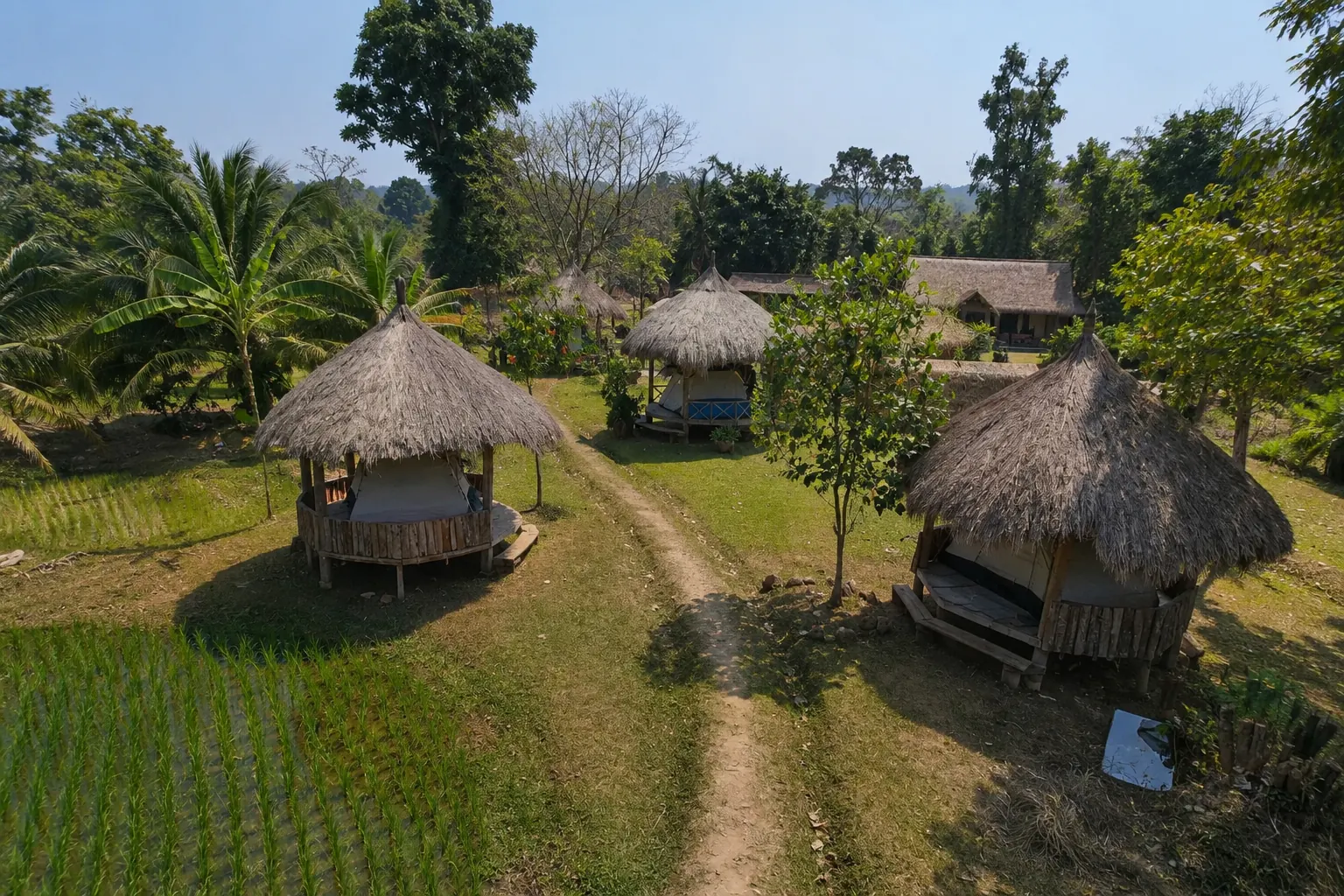 Bolaven Garden in Tad Lo, Laos