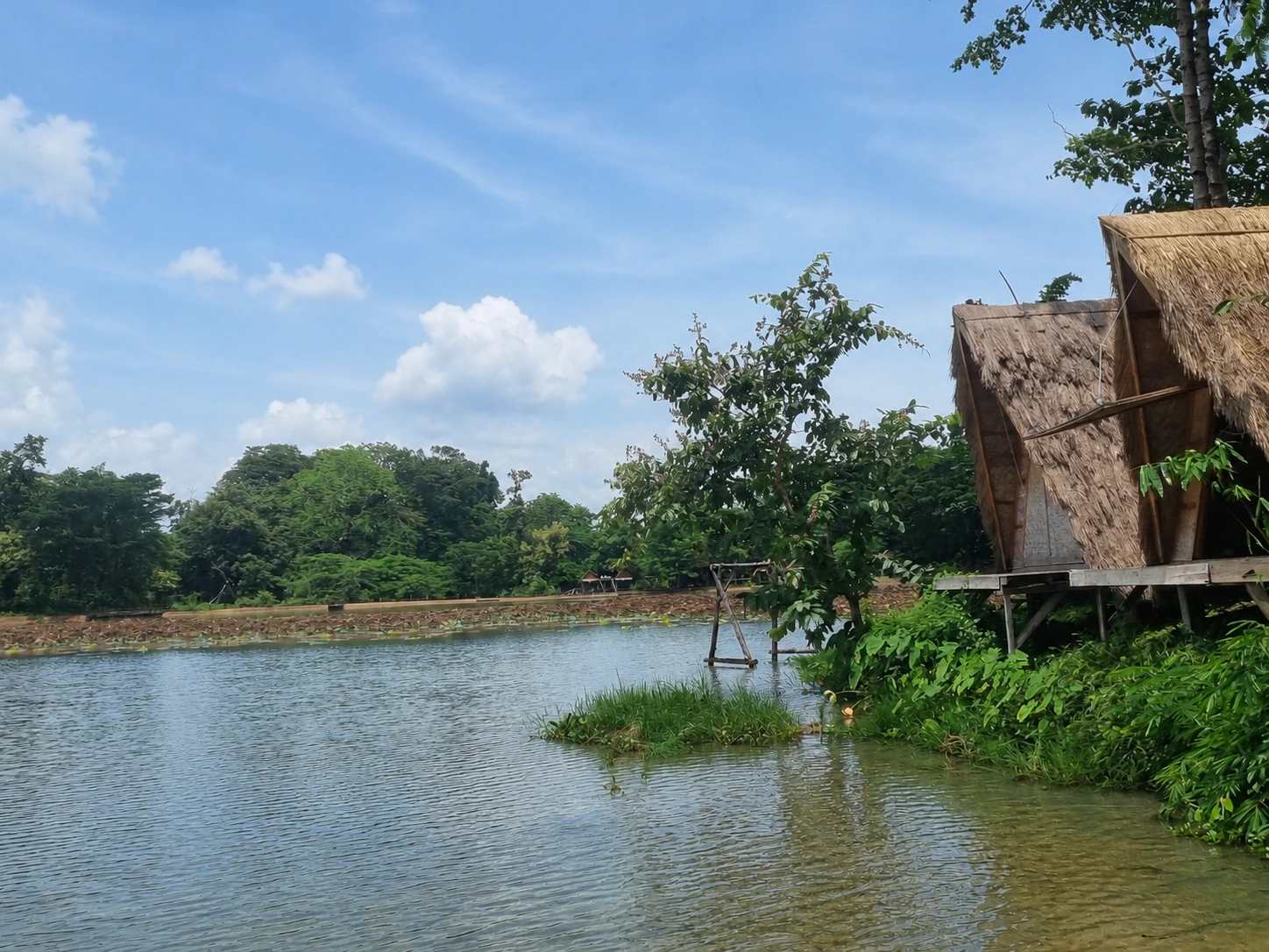 Fandee Island in Tad Lo, Laos