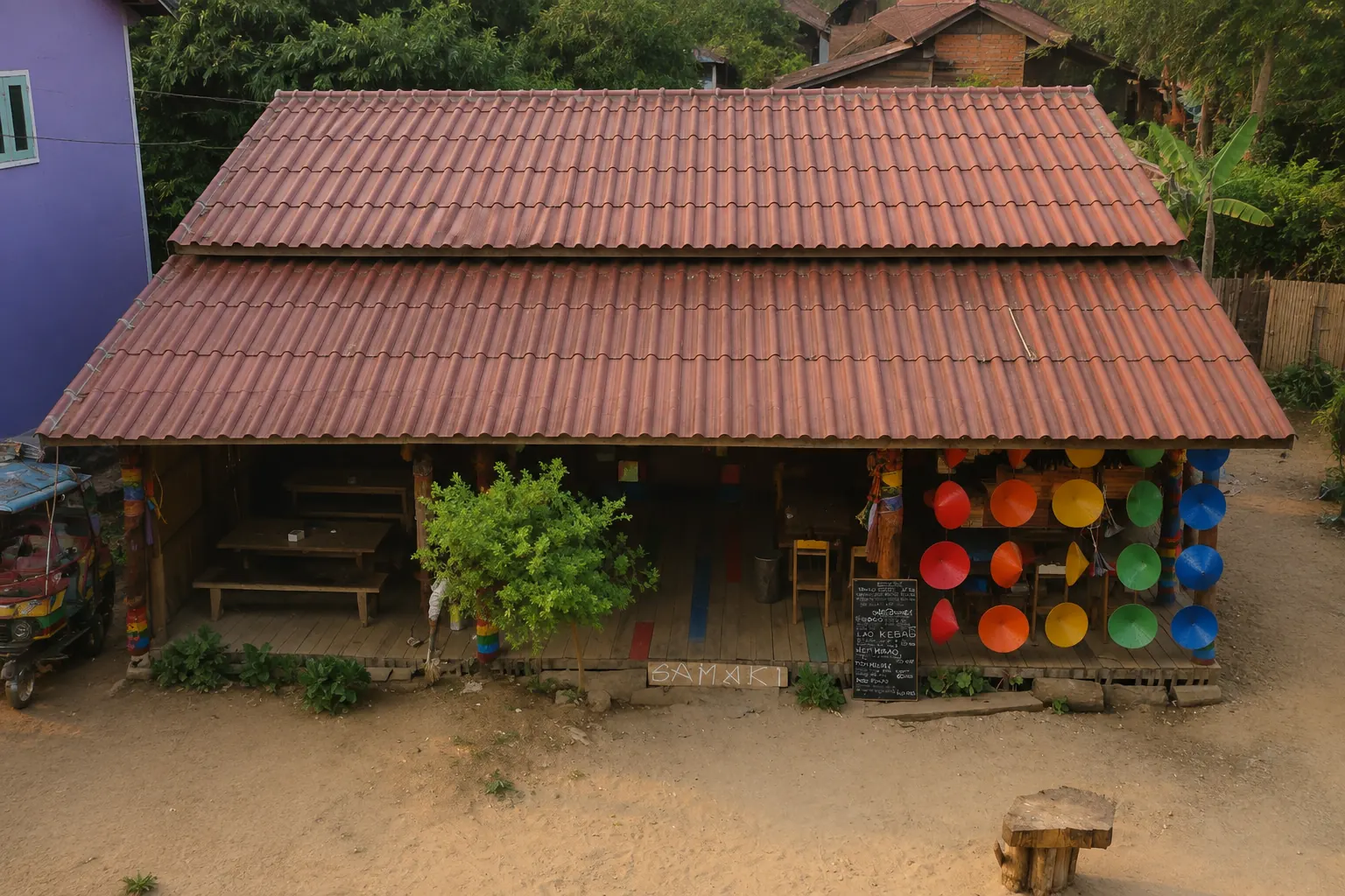 Samaki Guest House in Tad Lo, Laos