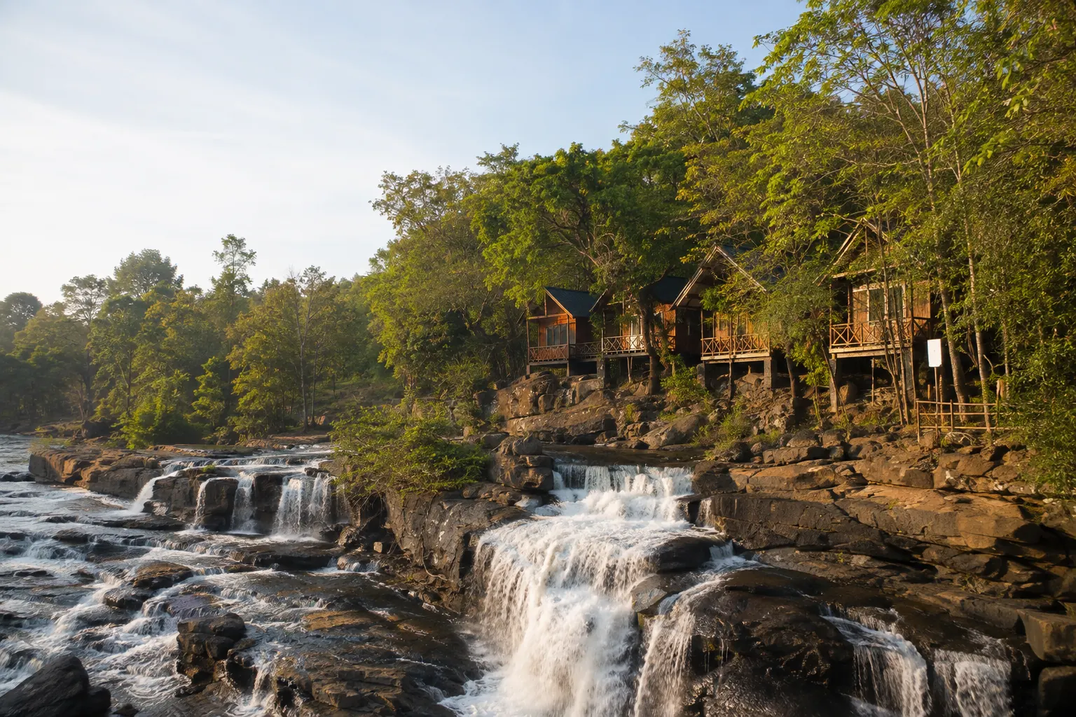 Tad Lo Lodge in Tad Lo, Laos