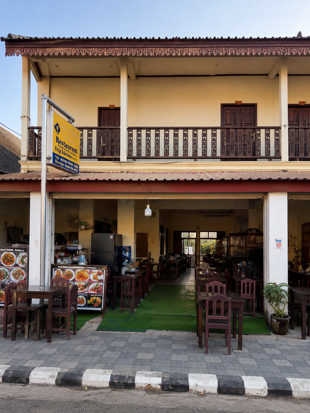 A.M.D Restaurant in Vang Vieng, Laos