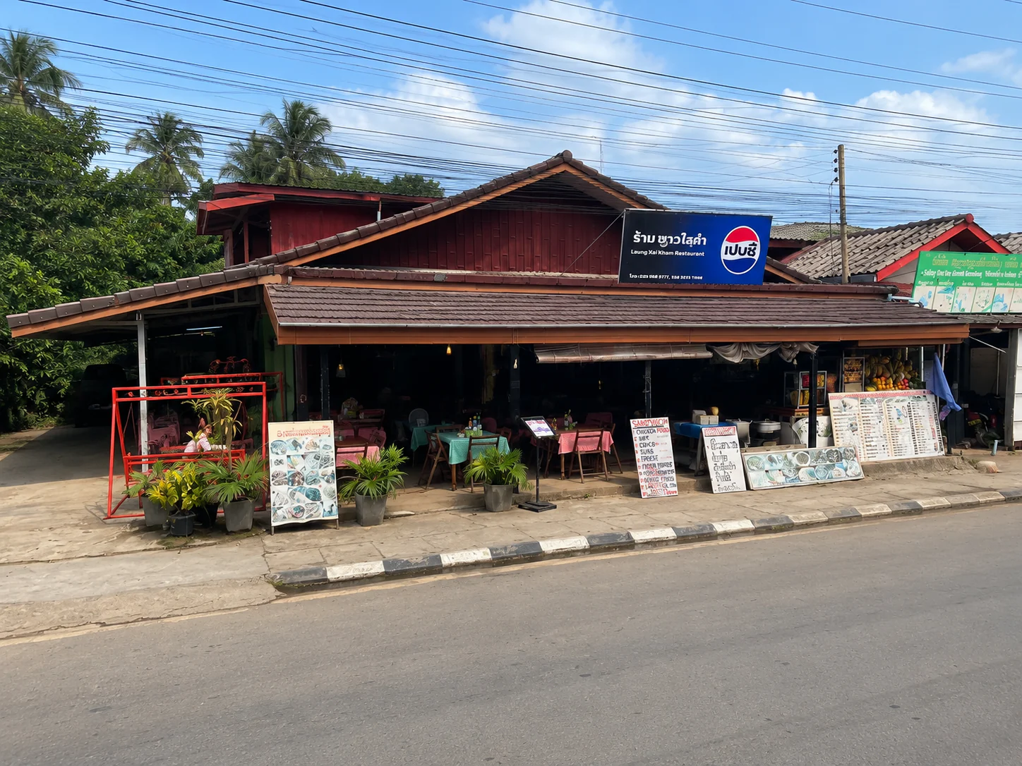 Laung Xai Kham Restaurant in Vang Vieng, Laos